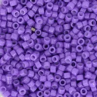 DB1379 Violet Opaque Dyed, Size 11/0 Miyuki Delica Beads, 5.2g approx.