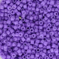 DB1379 Violet Opaque Dyed, Size 11/0 Miyuki Delica Beads, 5.2g approx.