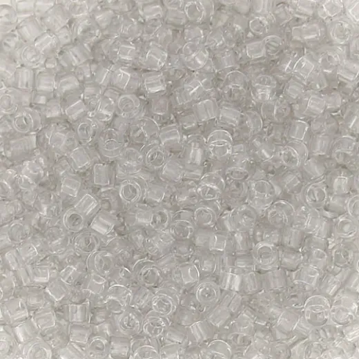 DB1408 Pale Taupe Transparent, Size 11/0 Miyuki Delica Beads, 5.2g approx. *Being discontinued by Factory* DB1408 Pale Taupe Transparent, Size 11/0 Miyuki Delica Beads, 5.2g approx. *Being discontinued by Factory*