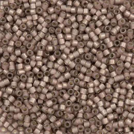 DB1460 Pale Pink Cinna Opal Silver Lined, Size 11/0 Miyuki Delica Beads, 5.2g approx. *Being discontinued by Factory* DB1460 Pale Pink Cinna Opal Silver Lined, Size 11/0 Miyuki Delica Beads, 5.2g approx. *Being discontinued by Factory*