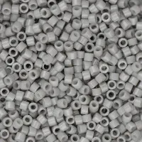 DB1498 Light Grey Smoke Opaque, Size 11/0 Miyuki Delica Beads, 5.2g approx.