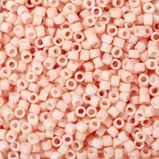 DB1513 Light Salmon Opaque, Size 11/0 Miyuki Delica Beads, 5.2g approx. *Being d...