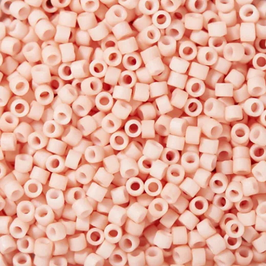 DB1513 Light Salmon Opaque, Size 11/0 Miyuki Delica Beads, 5.2g approx. *Being discontinued by Factory* DB1513 Light Salmon Opaque, Size 11/0 Miyuki Delica Beads, 5.2g approx. *Being discontinued by Factory*