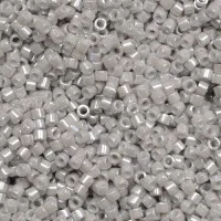 DB1538 Opaque Light Smoke Ceylon, Size 11/0 Miyuki Delica Beads, 5.2g approx.