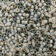 DB1674 Pearl Lined Light Transparent Pink AB, Size 11/0 Miyuki Delica Beads, 5.2...