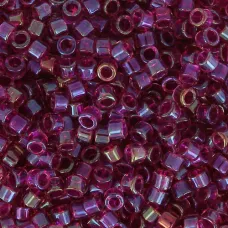 DB1747 Fuschia Lined Amethyst AB Size 11/0 Miyuki Delica Beads, 5.2g approx.