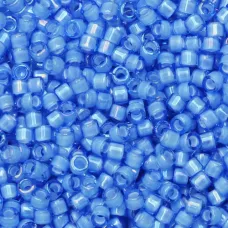 DB1784 White Lined Sapphire AB, Size 11/0 Miyuki Delica Beads, 5.2g approx.