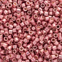 DB1839 Duracoat Galvanized Dark Coral, Size 11/0 Miyuki Delica Beads, 5.2g approx.
