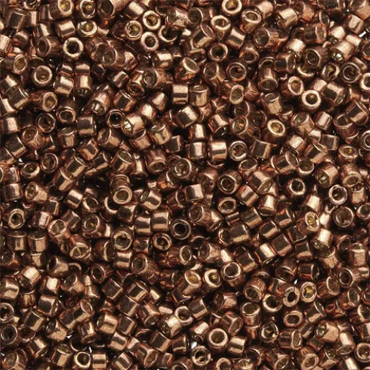 DBM1843 Duracoat Galvanized Dark Mauve, Size 10/0 Miyuki Delica Beads, Colour code 1843 - Wholesale pack, 50g DBM1843 Duracoat Galvanized Dark Mauve, Size 10/0 Miyuki Delica Beads, Colour code 1843 - Wholesale pack, 50g