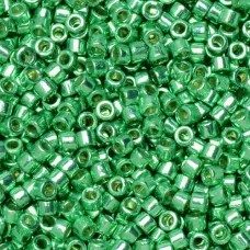 DBM1844 Duracaoat Galvanized Dk Mint Green, Size 10/0  Miyuki Delica Beads, Colo...