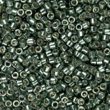 DBM1845 Duracoat Galvanized Sea Green, Size 10/0  Miyuki Delica Beads, Colour co...