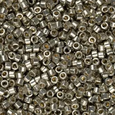 DBM1851 Duracoat galvanised Smokey Pewter Miyuki  Miyuki Delica Beads Size 10/0 ...