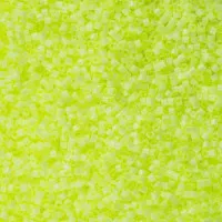 DB1857 Lime Acid Silk Inside Dyed, Size 11/0 Miyuki Delica Beads, 5.2g approx. 