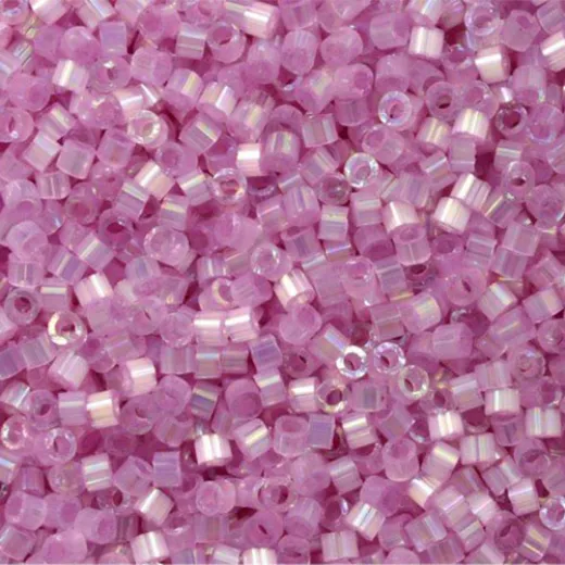 DB1866B Orchid AB Silk Inside Dyed Size 11/0 Miyuki Delica Beads, 50gm bag DB1866B Orchid AB Silk Inside Dyed Size 11/0 Miyuki Delica Beads, 50gm bag