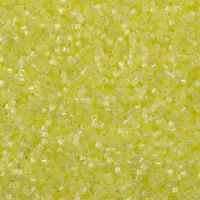 DB1873 Citron AB Silk Inside Dyed, Size 11/0 Miyuki Delica Beads, 5.2g approx. 