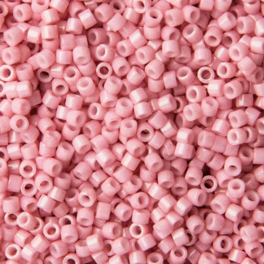 DB1906B Rosewater Opaque Glazed, Size 11/0 Miyuki Delica Beads, 50gm bag DB1906B Rosewater Opaque Glazed, Size 11/0 Miyuki Delica Beads, 50gm bag