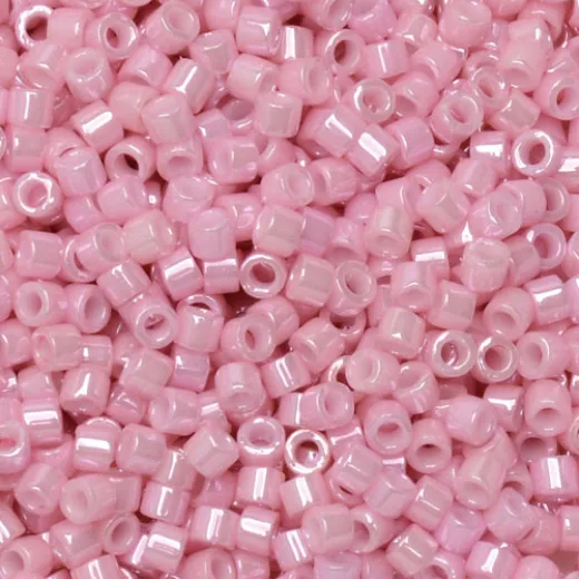 DB1907B Rosewater Opaque Glazed Luster, Size 11/0 Miyuki Delica Beads, 50gm bag DB1907B Rosewater Opaque Glazed Luster, Size 11/0 Miyuki Delica Beads, 50gm bag