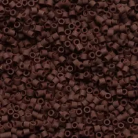 DBS1910  Matte Opaque Espresso, Colour 1910 15/0 Miyuki Delica Beads, 5.2g approx.