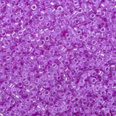 DBM2038 Miyuki Delica Beads Size 10/0, Luminous Plum Crazy, Approx 5.2 Grams