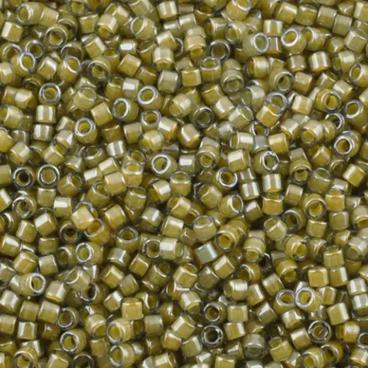 DB2046 Luminous Mushroom, Size 11/0 Miyuki Delica Beads, 50 Grams DB2046 Luminous Mushroom, Size 11/0 Miyuki Delica Beads, 50 Grams