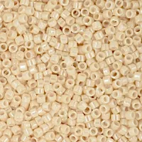 DB2105 Beige Opaque Duracoat Miyuki 11/0 Delica Beads, 5.2g approx.