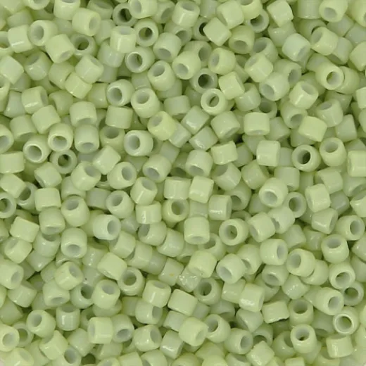 DB2123 Duracoat Opaque Fennel, Size 11/0 Miyuki Delica Beads, 50gm bag DB2123 Duracoat Opaque Fennel, Size 11/0 Miyuki Delica Beads, 50gm bag
