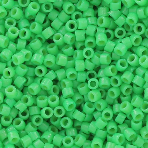 DB2126 Fiji Green Opaque Duracoat Miyuki 11/0 Delica Beads, 50g approx. DB2126 Fiji Green Opaque Duracoat Miyuki 11/0 Delica Beads, 50g approx.