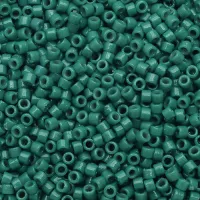 DB2131 Duracoat Opaque Dyed Leaf Green, Size 11/0 Miyuki Delica Beads, 5.2g approx.