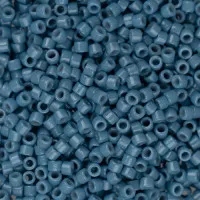 DB2132 Duracoat Opaque Dyed Light Lapis, Size 11/0 Miyuki Delica Beads, 5.2g approx.