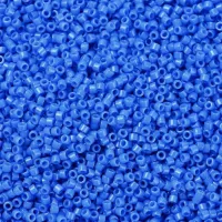 DB2134 Duracoat Opaque Dyed Blue Cerulean, Size 11/0 Miyuki Delica Beads, 5.2g approx.