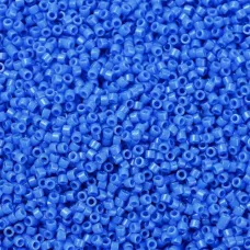 DB2134 Duracoat Opaque Dyed Blue Cerulean, Size 11/0 Miyuki Delica Beads, 5.2g a...