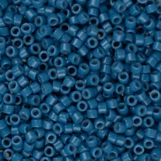 DB2135 Duracoat Opaque Dyed Dusk Blue, Size 11/0 Miyuki Delica Beads, 5.2g appro...
