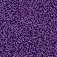 DB2140 Duracoat Opaque Dyed Dark Mauve, Size 11/0 Miyuki Delica Beads, 5.2g approx.