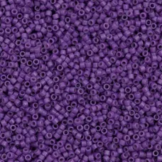 DB2140 Duracoat Opaque Dyed Dark Mauve, Size 11/0 Miyuki Delica Beads, 5.2g appr...