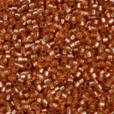 DB2151 Rose Copper S/L Duracoat Miyuki 11/0 Delica Beads, 5.2g approx.