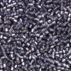 DB2167 Prussian Blue Silver Lined Dyed Duracoat Miyuki 11/0 Delica Beads, 5.2g a...