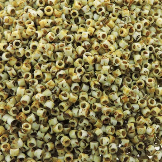 DB2262 Picasso Canary Yellow Matte, Size 11/0 Miyuki Delica Beads, 5.2gm