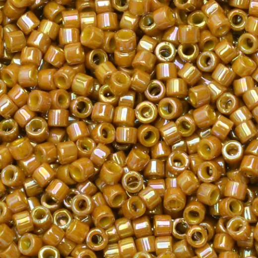 DB2273 Glazed Opaque Pecan Size 11/0 Miyuki Delica Beads, 5.2g DB2273 Glazed Opaque Pecan Size 11/0 Miyuki Delica Beads, 5.2g