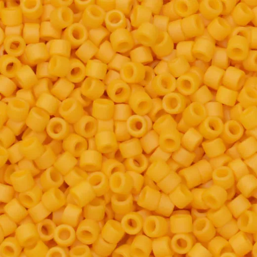 DB2285 Matte Opaque Glazed Banana Size 11/0 Miyuki Delica Beads, 5.2gm approx. DB2285 Matte Opaque Glazed Banana Size 11/0 Miyuki Delica Beads, 5.2gm approx.