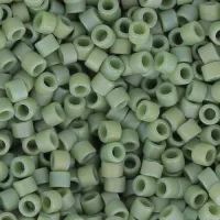 DB2310  Frost Opaque Glazed Rainbow Kiwi Size 11/0 Miyuki Delica Beads, 5.2gm approx.
