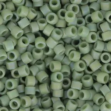DB2310  Frost Opaque Glazed Rainbow Kiwi Size 11/0 Miyuki Delica Beads, 5.2gm a...