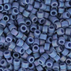 DB2317  Matte Opaque Glazed Bayberry AB Size 11/0 Miyuki Delica Beads, 50g bulk pack