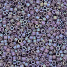 DB2322B Frost Opaque Glazed Rainbow Grape Size 11/0 Miyuki Delica Beads, 50gm ba...