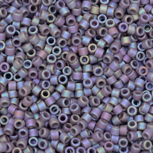 DB2322 Frost Opaque Glazed Rainbow Grape Size 11/0 Miyuki Delica Beads, 5.2gm approx. DB2322 Frost Opaque Glazed Rainbow Grape Size 11/0 Miyuki Delica Beads, 5.2gm approx.