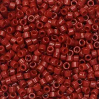 DB2354 Opaque Barn Red Duracoat size 11/0 Miyuki Delica Beads, 50gm approx..