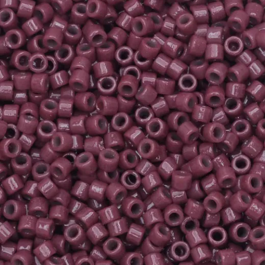 DB2355 Opaque Purple Grape Duracoat size 11/0 Miyuki Delica Beads, 5.2g approx. DB2355 Opaque Purple Grape Duracoat size 11/0 Miyuki Delica Beads, 5.2g approx.