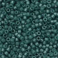 DB2358 Opaque Spruce Green Duracoat size 11/0 Miyuki Delica Beads, 5.2g approx.