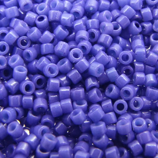 DB2359 Opaque Violet Blue Duracoat size 11/0 Miyuki Delica Beads, 50gm approx.. DB2359 Opaque Violet Blue Duracoat size 11/0 Miyuki Delica Beads, 50gm approx..