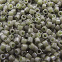 DB2365 Opaque Ash Grey Duracoat size 11/0 Miyuki Delica Beads, 5.2g approx.