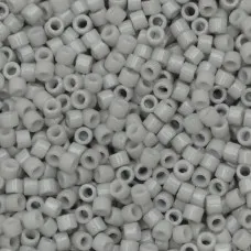 DB2366 Opaque Soft Grey Duracoat size 11/0 Miyuki Delica Beads, 5.2g approx.